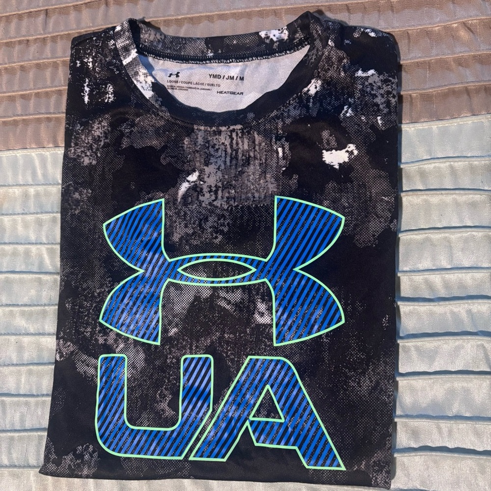 Under Armour Black Short Sleeve Tee with UA Logo